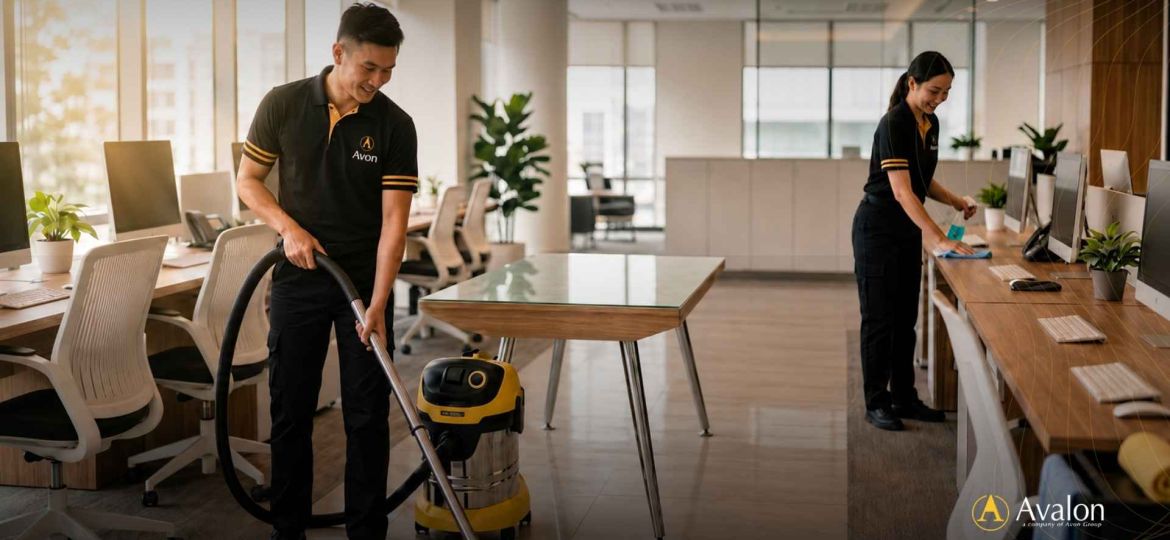 regular office cleaning