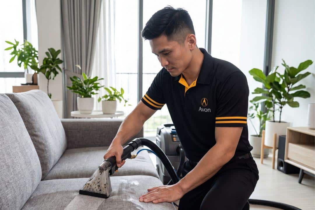 fabric upholstery cleaning service